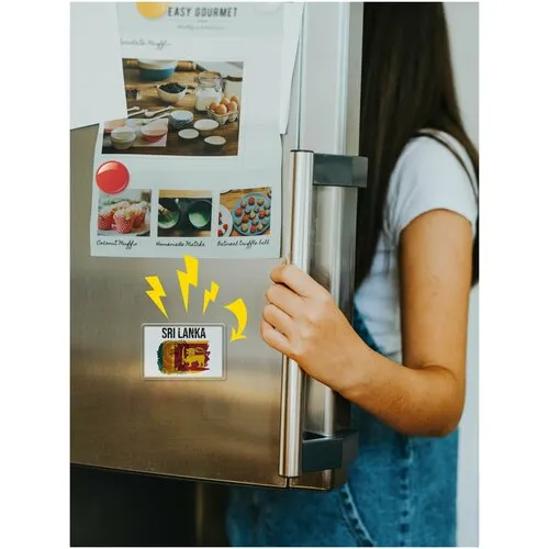 Как сделать оригинальный магнитик на холодильник: 100 фото
